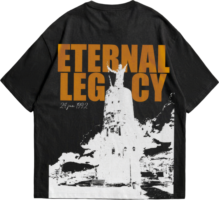 DBZ Original Polo Negro Eternal Legacy