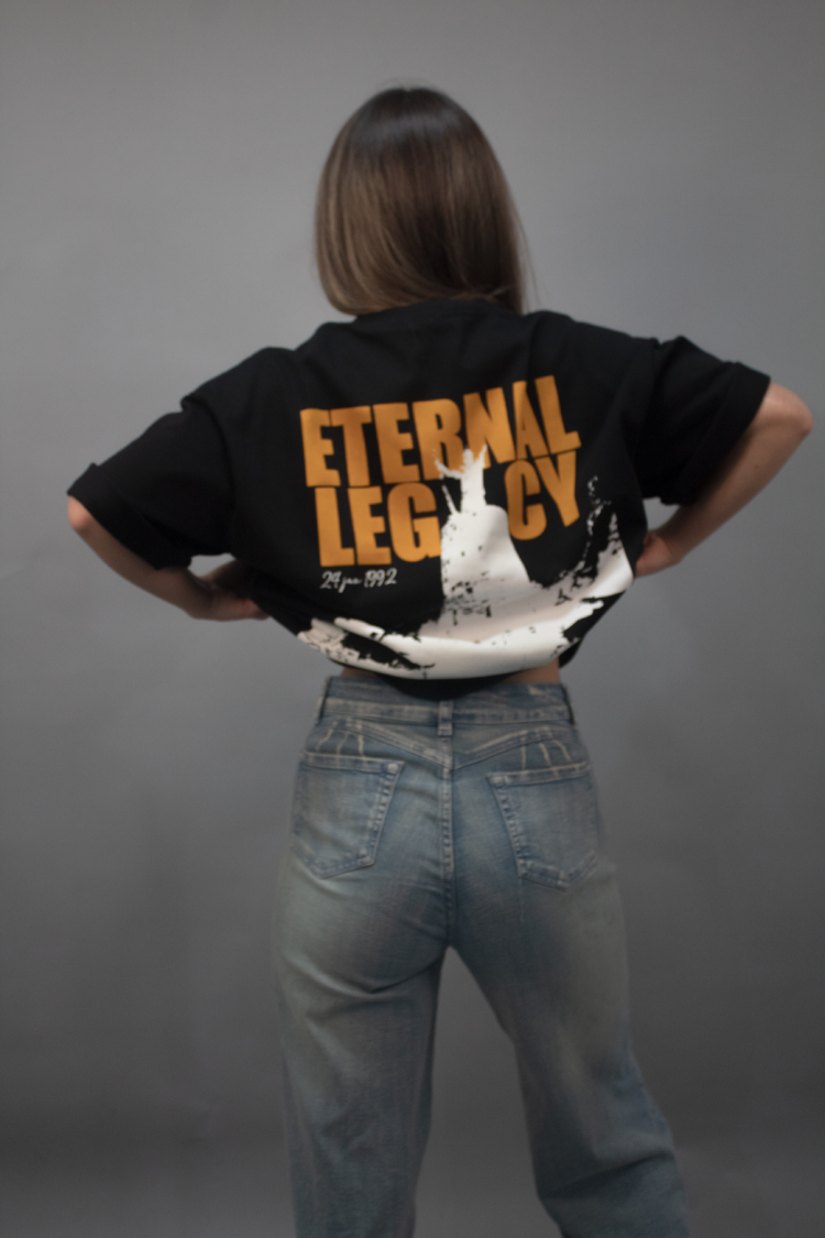 DBZ Original Polo Negro Eternal Legacy