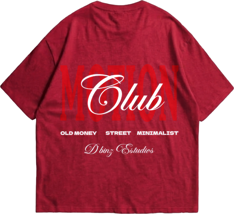 DBZ Original Polo Rojo Motion Club