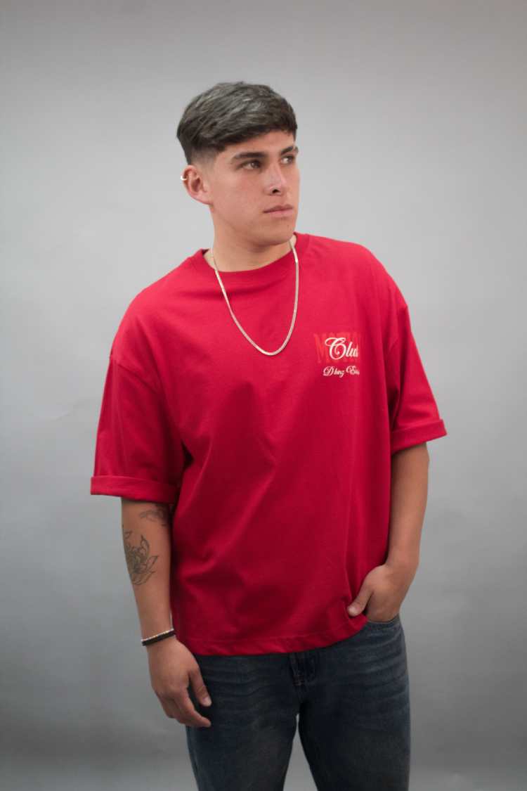 DBZ Original Polo Rojo Motion Club