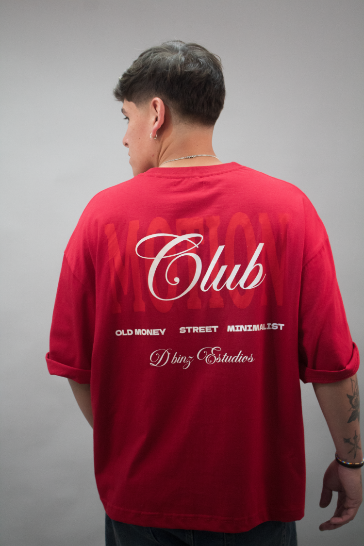 DBZ Original Polo Rojo Motion Club